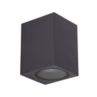 Outdoor Wall Light Cubus Anthracite Metal Glass GU10 Light