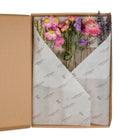 Droogbloemen set roze 5 stuks 30 cm