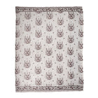 Plaid 130x180 cm beige polyester rendier
