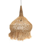 Hippie Tipi Pendant Natural L Abaca Grass Boho Interior