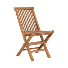 Toledo Kinderstoel Teak Natuurlijk Set Van 2 31x42x58 cm