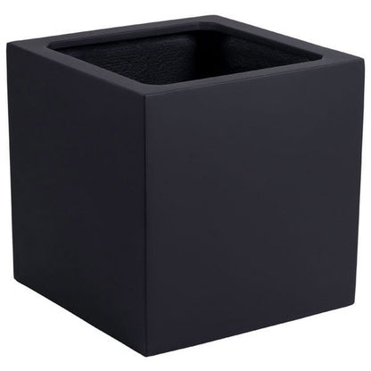 Plantenbak fiberstone 40x40x40 cm zwart