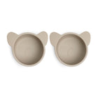 Pink silicone snack box small 2-pack