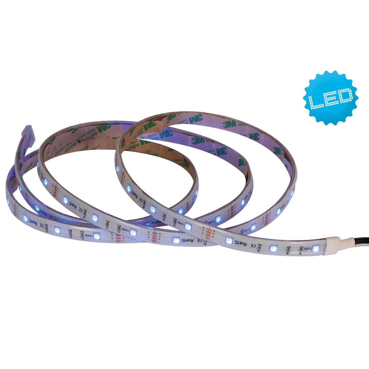LED strip inside