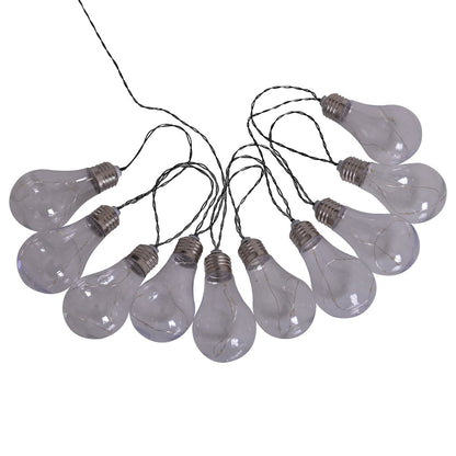 Lichtsnoer 10 LEDs zonne-energie plastic
