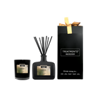 Geurstokken en kaars cadeau set 200ml Samoa