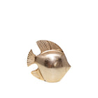 Gold decorative fish H19.5 cm