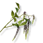 Phytolacca americana deep purple -04 | Artificial silk flower | Length 65cm 1 pc