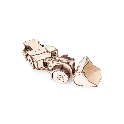 Eco Wood Art (EWA) 3D Mechanische Houten Puzzel, Load-Haul-Dump Unit MOAZ 4075, 4257, 49x11x13cm