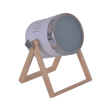 Table Lamp Tim Made Of White Metal And Saturated Plastic With E27