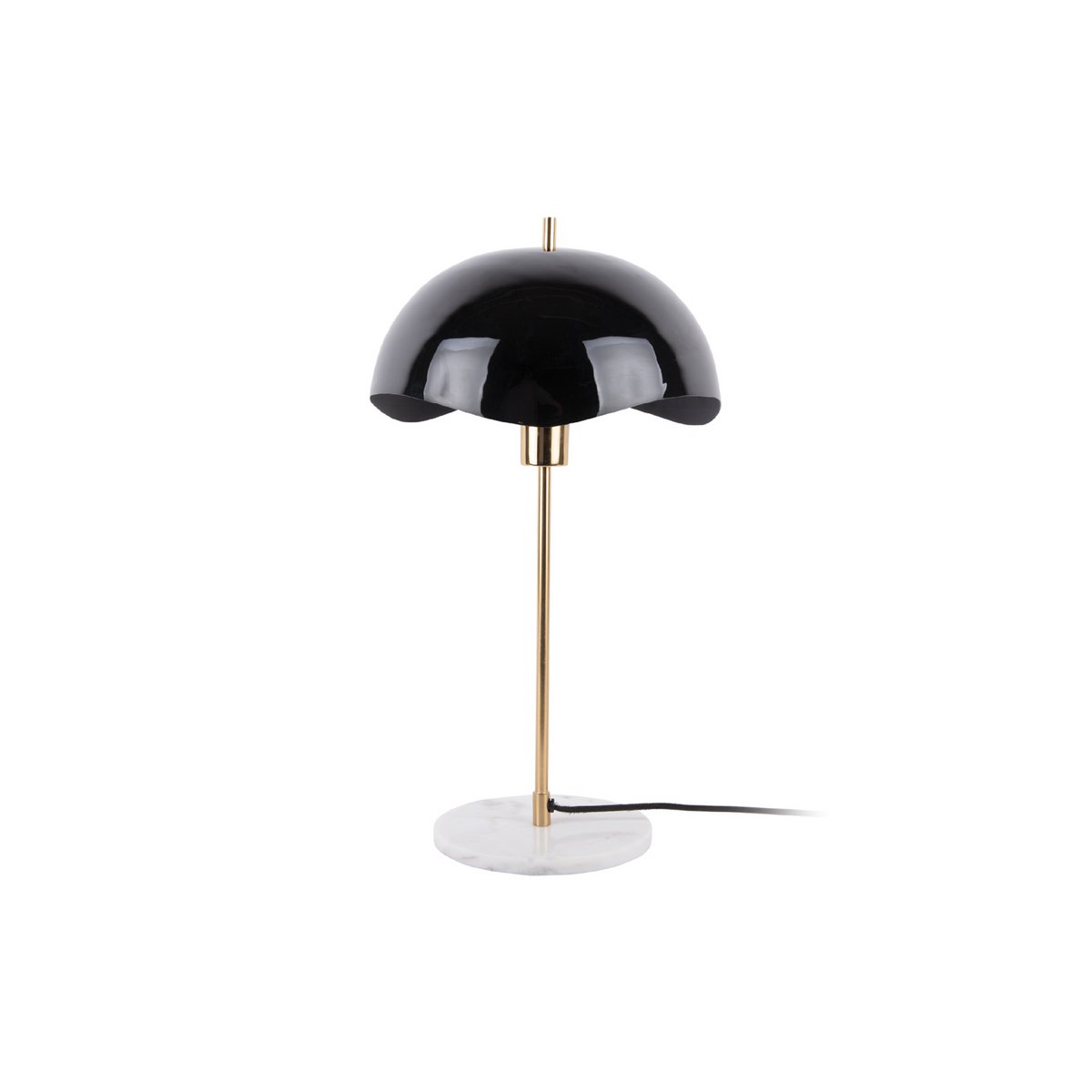 Tafellamp 30 cm ijzer zwart