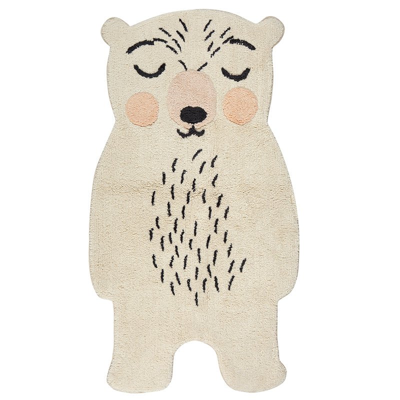 ODINO cream bear baby blanket