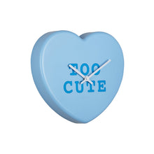 Wandklok Karlsson Heart Candy polystyreen pastel