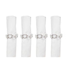Set of 4 round beach towels