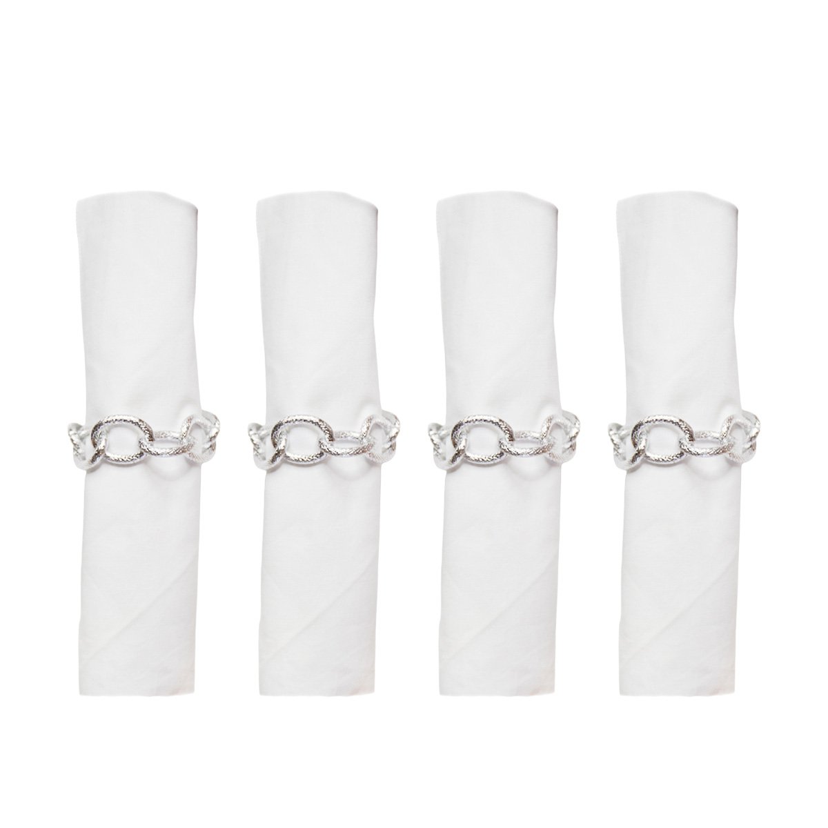 Set of 4 round beach towels