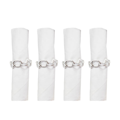 Set of 4 round beach towels