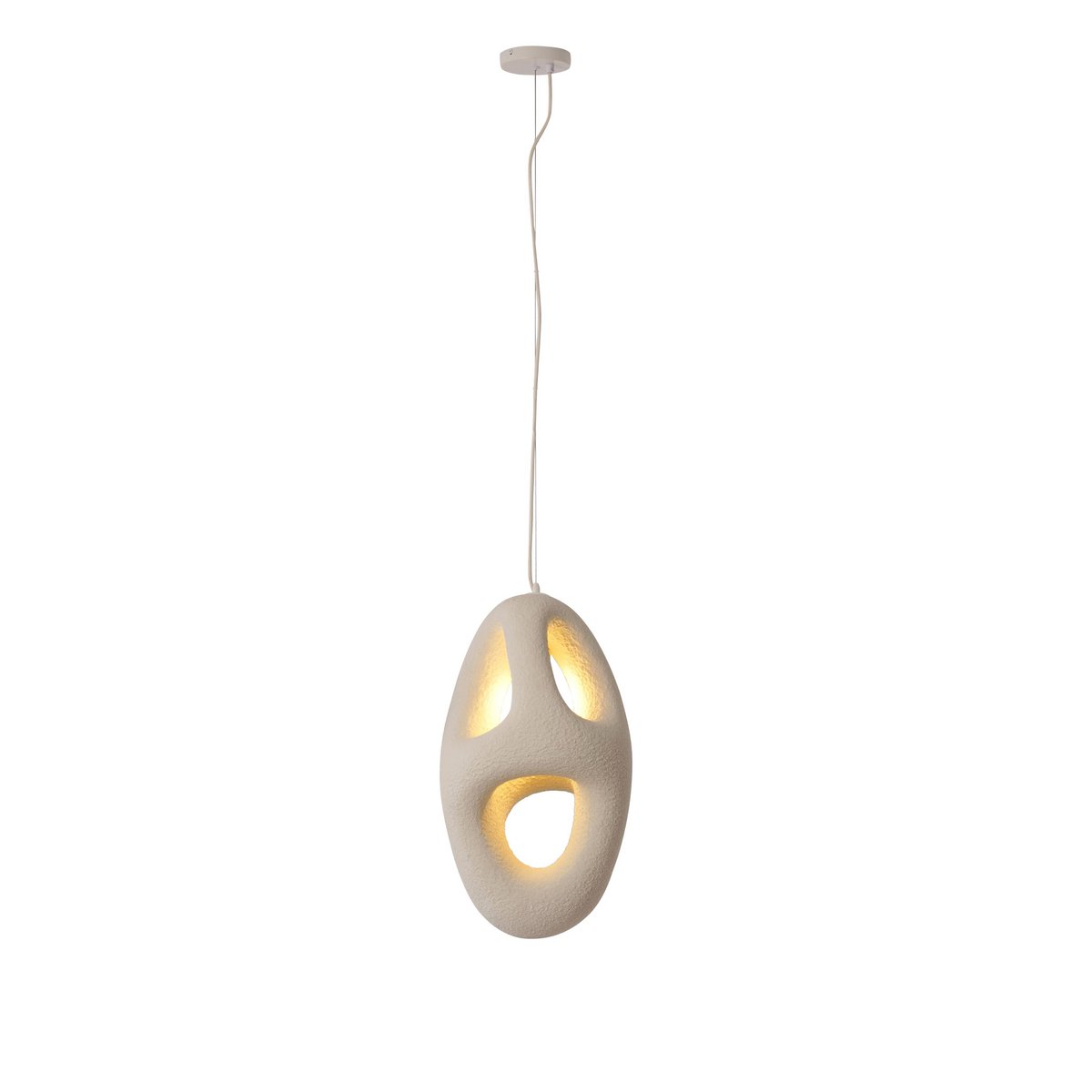 Hanglamp 51 cm beige GFRP
