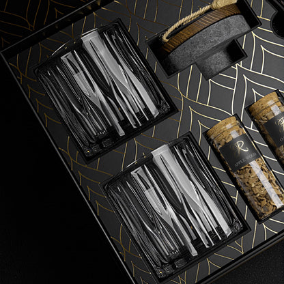 Whiskey cocktail smoker kit met houtsnippers