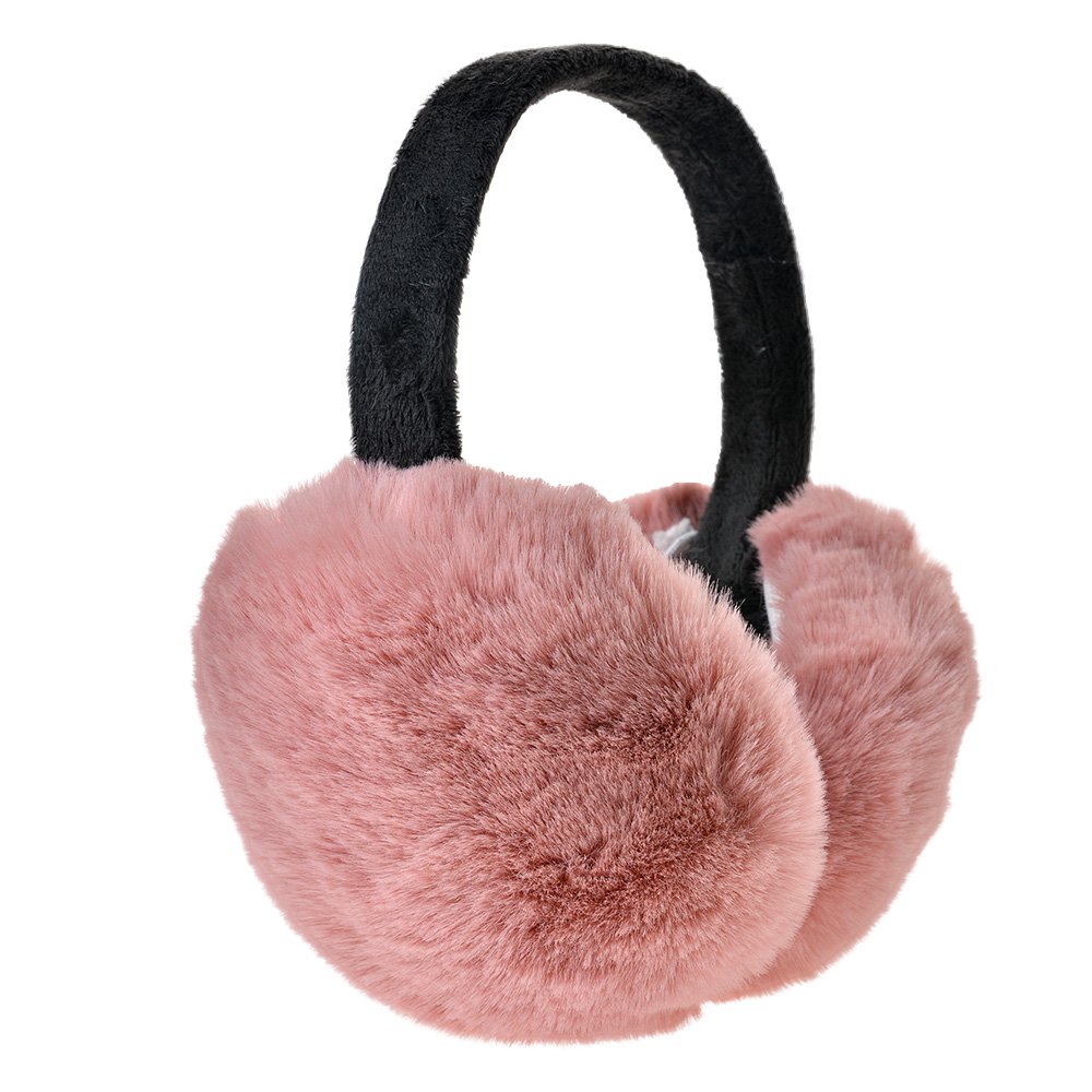 Oorwarmers roze polyester one size