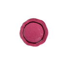 Dessertbord bloem 21.5 cm fuchsia glas