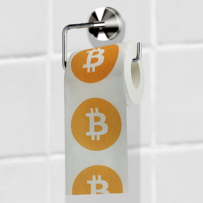 Bitcoin-designed toilet paper