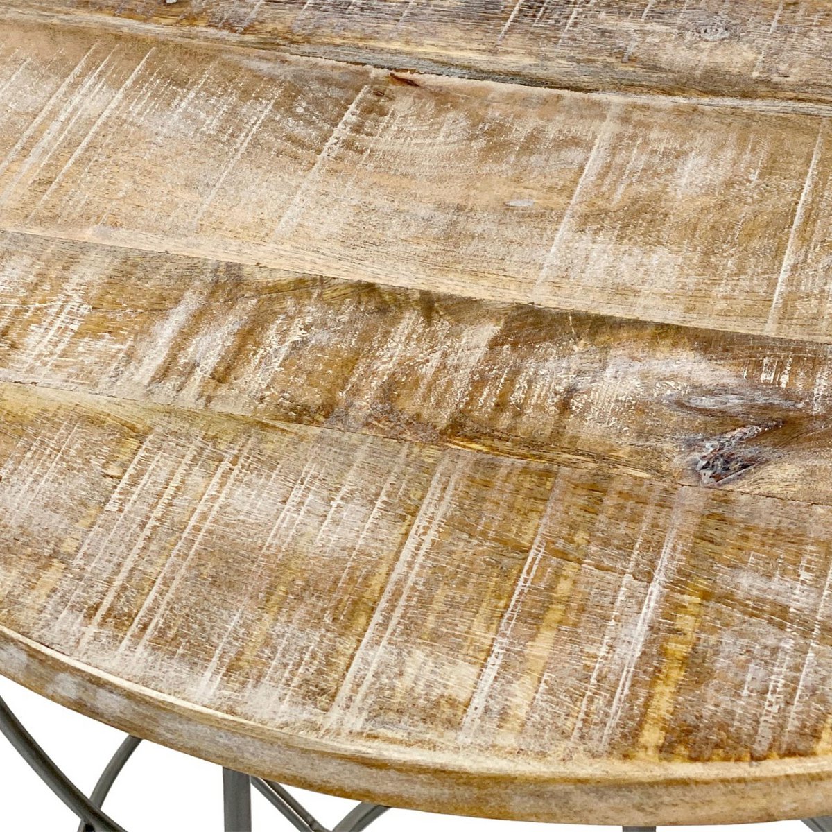 Duurzame Bijzettafel Ronde Lexington Metalen Frame Stijlvol
