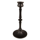 Kandelaar 23 cm zwart aluminium