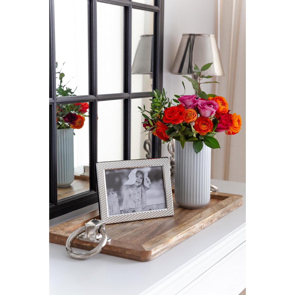 Fotolijst 10x15 cm zilver staal