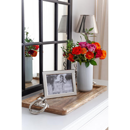 Fotolijst 10x15 cm zilver staal