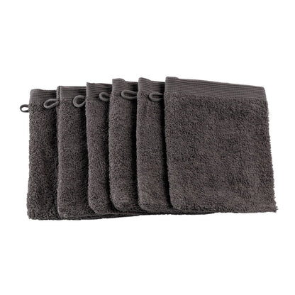 Como Wash Mitt Grey Charcoal