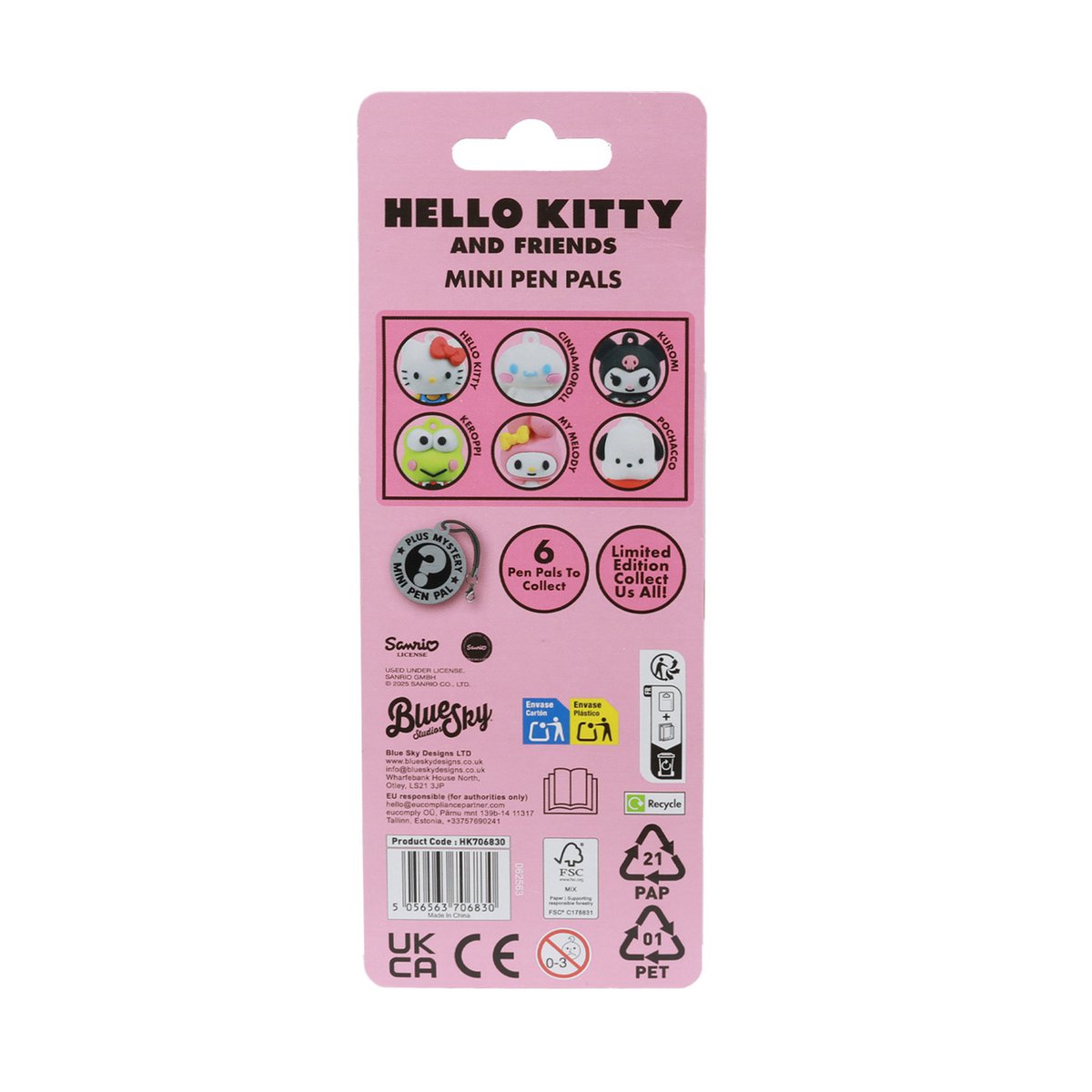Sanrio Hello Kitty - Mini Pen Pals