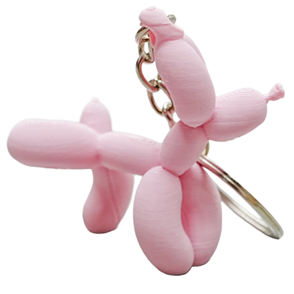 Sleutelhanger ballon hond plassend PLA