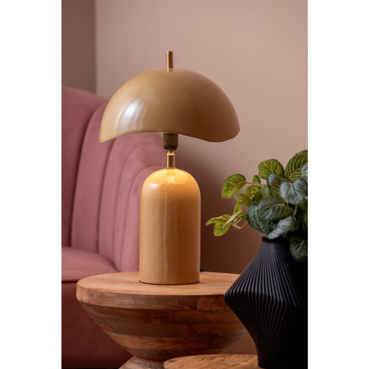 Tafellamp geel 25 cm