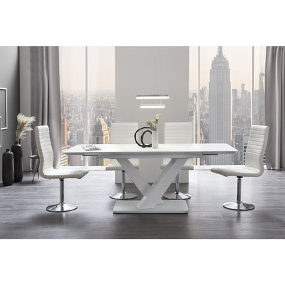 Hanglamp rond Ø 38 cm metaal acryl wit zilver