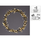 Kerstkrans 58 cm 500 LED warm wit