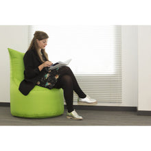 Lbag Lime Bean Bag With Handle For Comfortable Sitting
