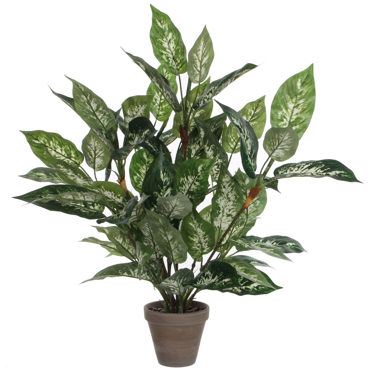 Kunstplant Dieffenbachia 70 cm groen