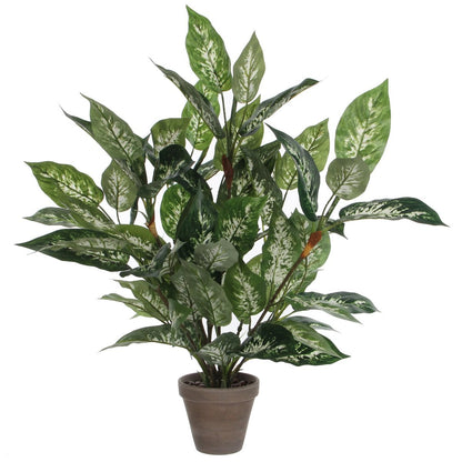 Kunstplant Dieffenbachia 70 cm groen