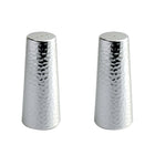 Hearted Silver Salt And Pepper Duo For Table Decor Stylish