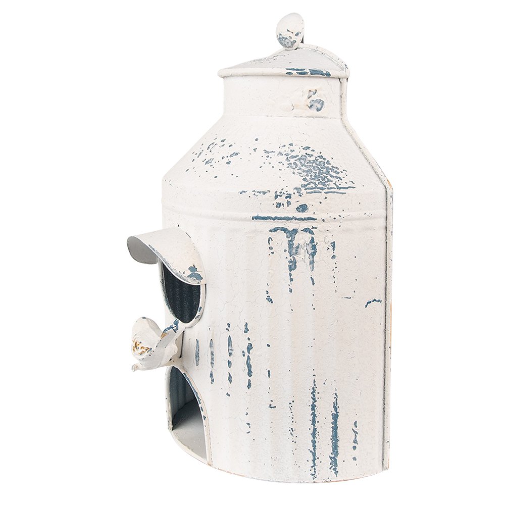 Vogelhuisje 19x13x28 cm beige ijzer