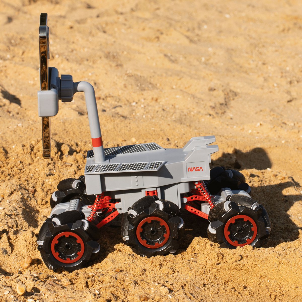 RC Mars Rover Opportunity rood PVC metaal
