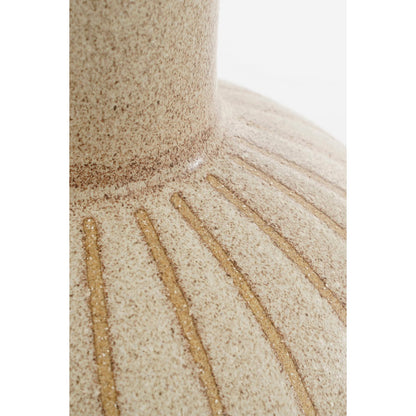 Vaas keramiek 42x28 cm crème