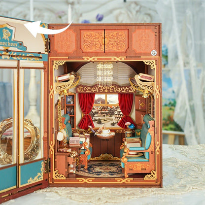 Tonecheer, DIY Book Nook, European Travels, TQ443, 15,8x22,4x22,5cm