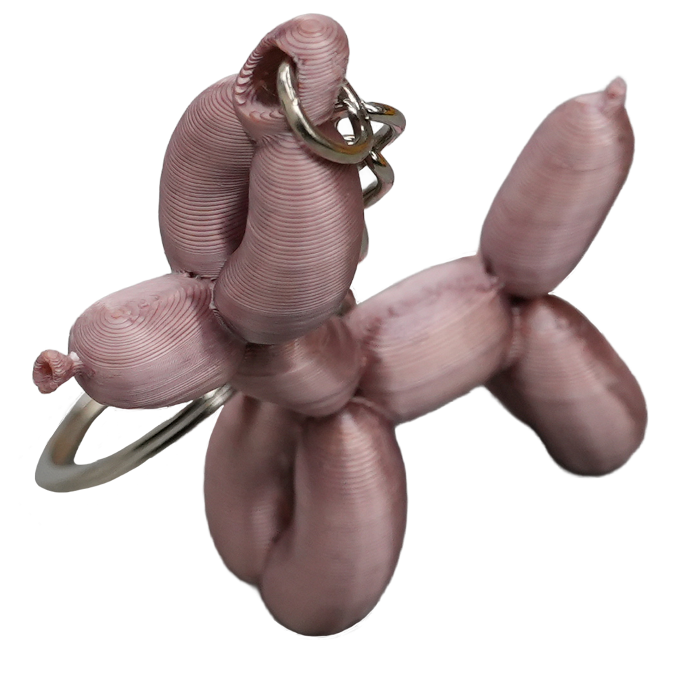 Sleutelhanger ballon hond PLA