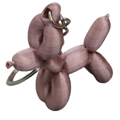 Sleutelhanger ballon hond PLA
