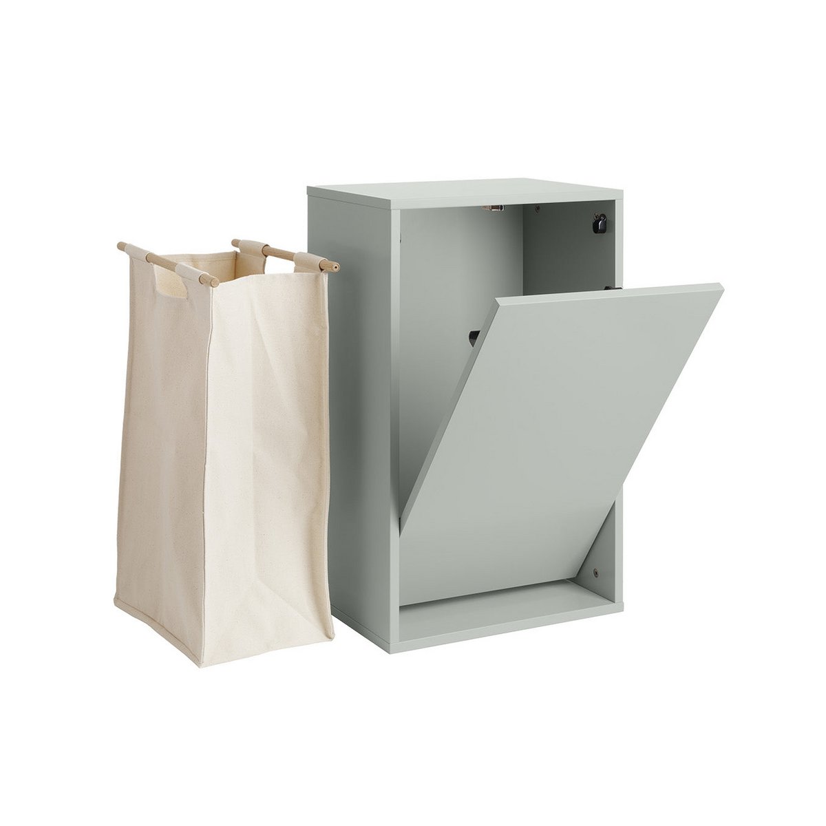 Wandwasbox 43x30x70 cm FSC-hout