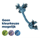 Honden flostouw 50 cm met 2 knopen