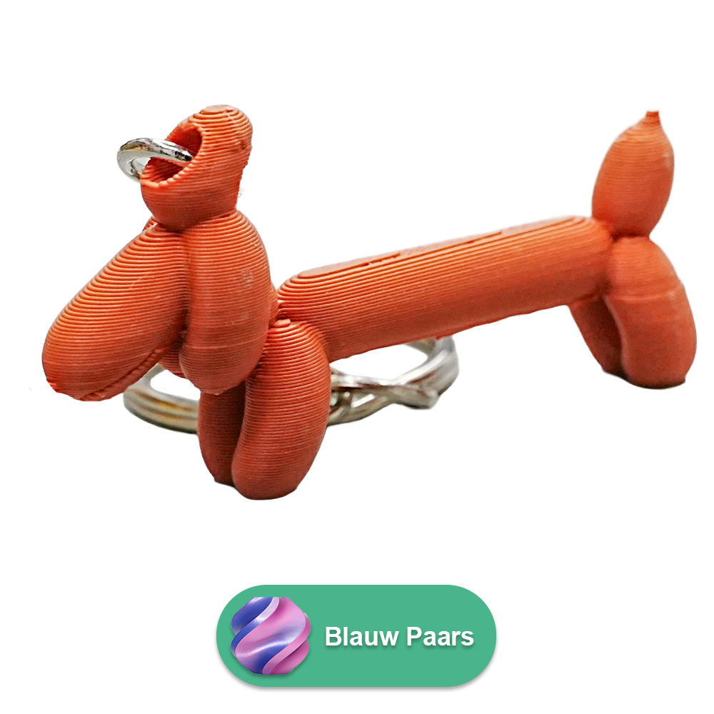 Sleutelhanger Wiener Ballon Hond