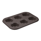 Bergner Muffin Baking Pan - 2 Pieces with 6 Cupcake Molds - For 12 Muffins - Lovers