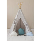 Tipi tent linnen pigeon grey